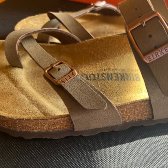 Birkenstock Mayari Shoes Mocha - Size 42, US Womens 11, Mens 9 - Picture 4 of 9